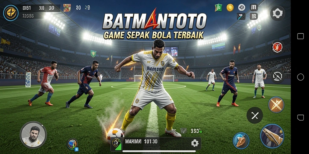 Gameplay menarik dalam <strong>BATMANTOTO</strong> yang penuh aksi sepak bola.