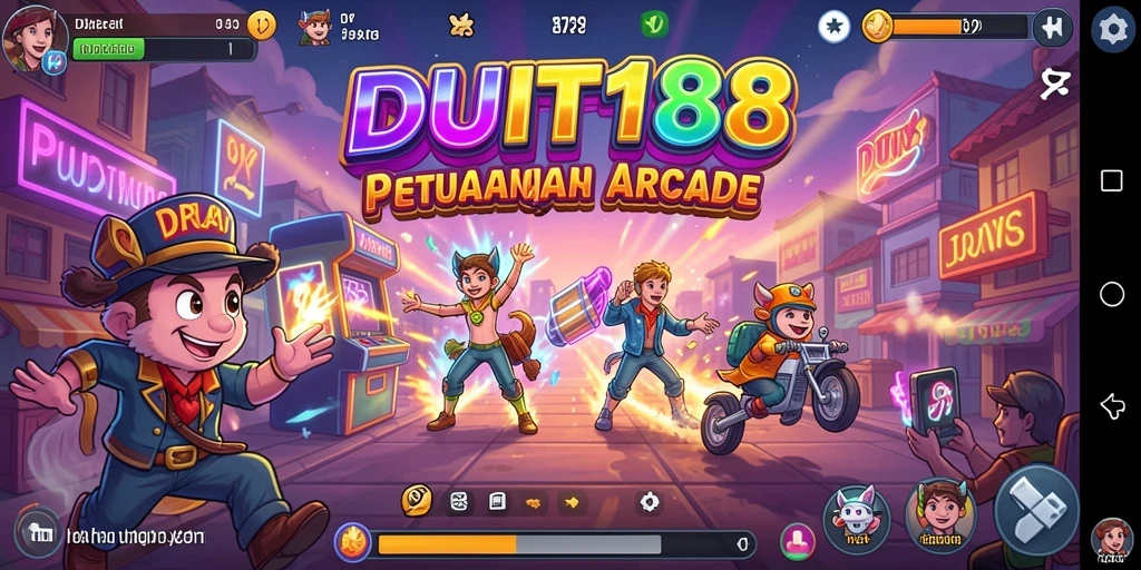 Tampilan gameplay DUIT188 yang seru dan penuh aksi.