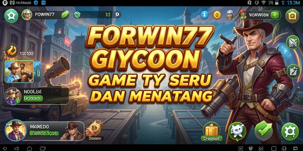 Tampilan gameplay <strong>FORWIN77</strong> yang menarik dan interaktif.