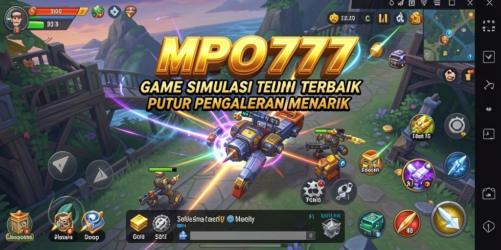 Screenshot gameplay MPO777 menampilkan aksi simulasi yang seru.