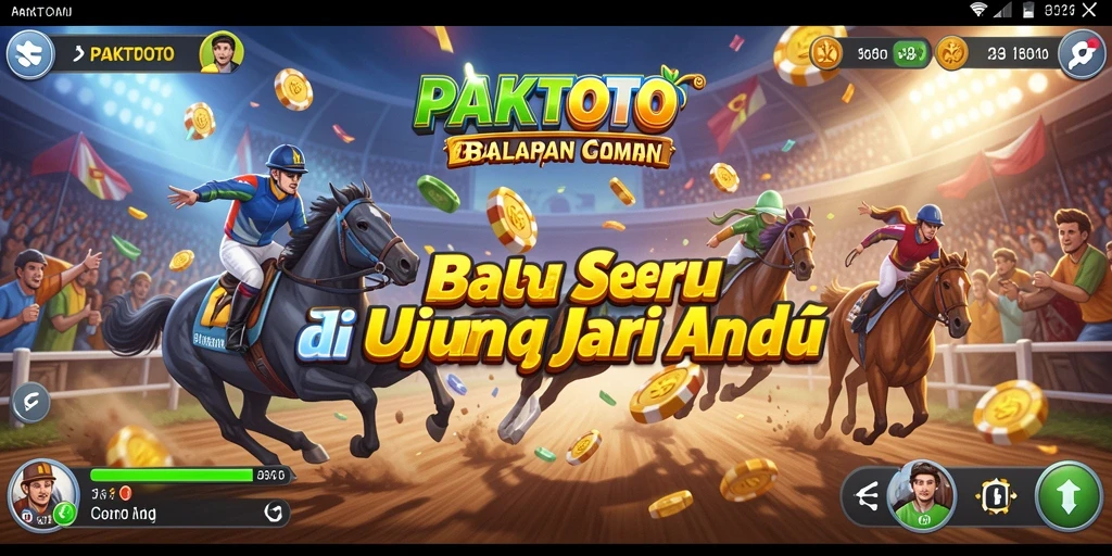 Gameplay Racing PAKTOTO yang mendebarkan dan penuh aksi.